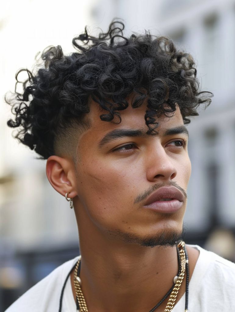 Curly Undercut