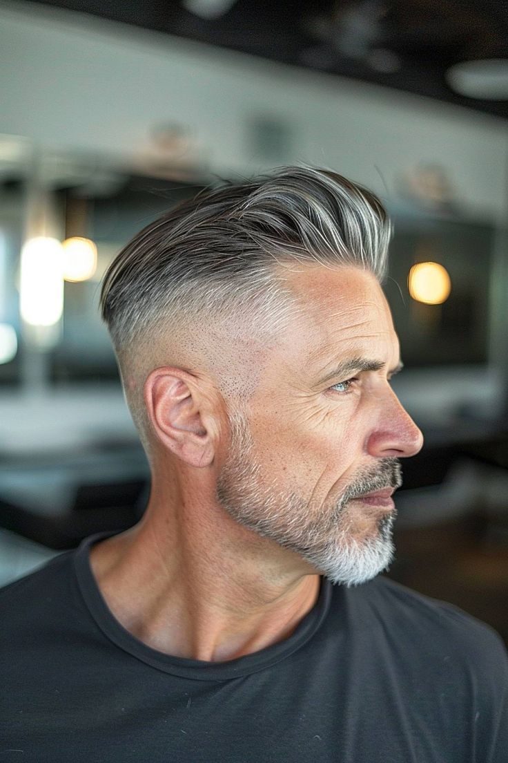 High Quiff Sharp Cut