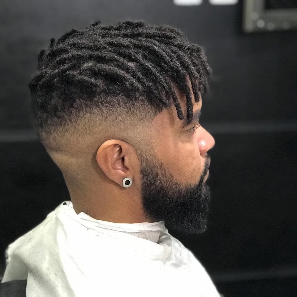 Locs with Fade