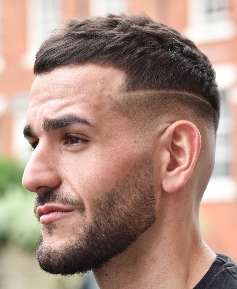 Skin Fade with a Line