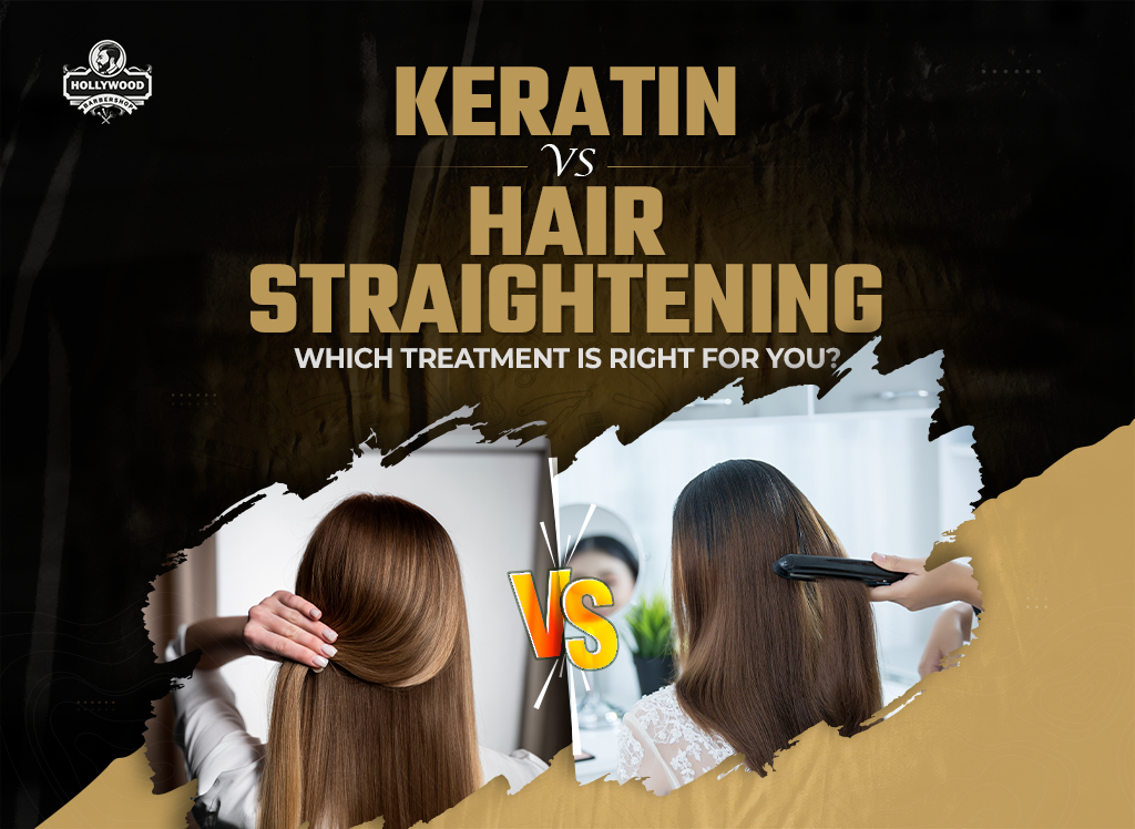 Keratin vs Hair Straightening